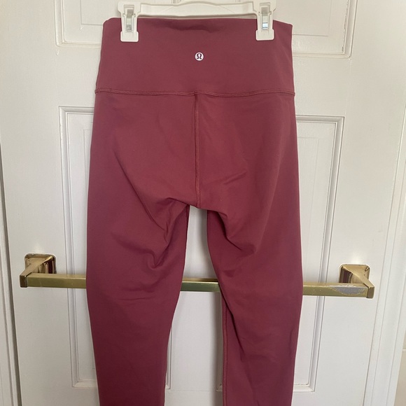 lululemon athletica Pants - Lululemon align 25” high rise leggings - light pink/mauve. Good condition